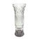 Postmodern vase, crystal, Belgium, 1960s