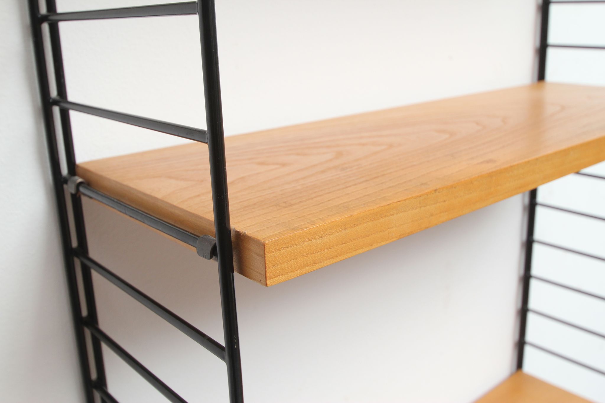 1960s wall unit in ash, Nisse Strinning for String