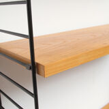 1960s wall unit in ash, Nisse Strinning for String