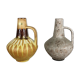 Set of 2 Ceramic Pottery Vase Heinz Siery Carstens Tönnieshof, Germany, 1970s