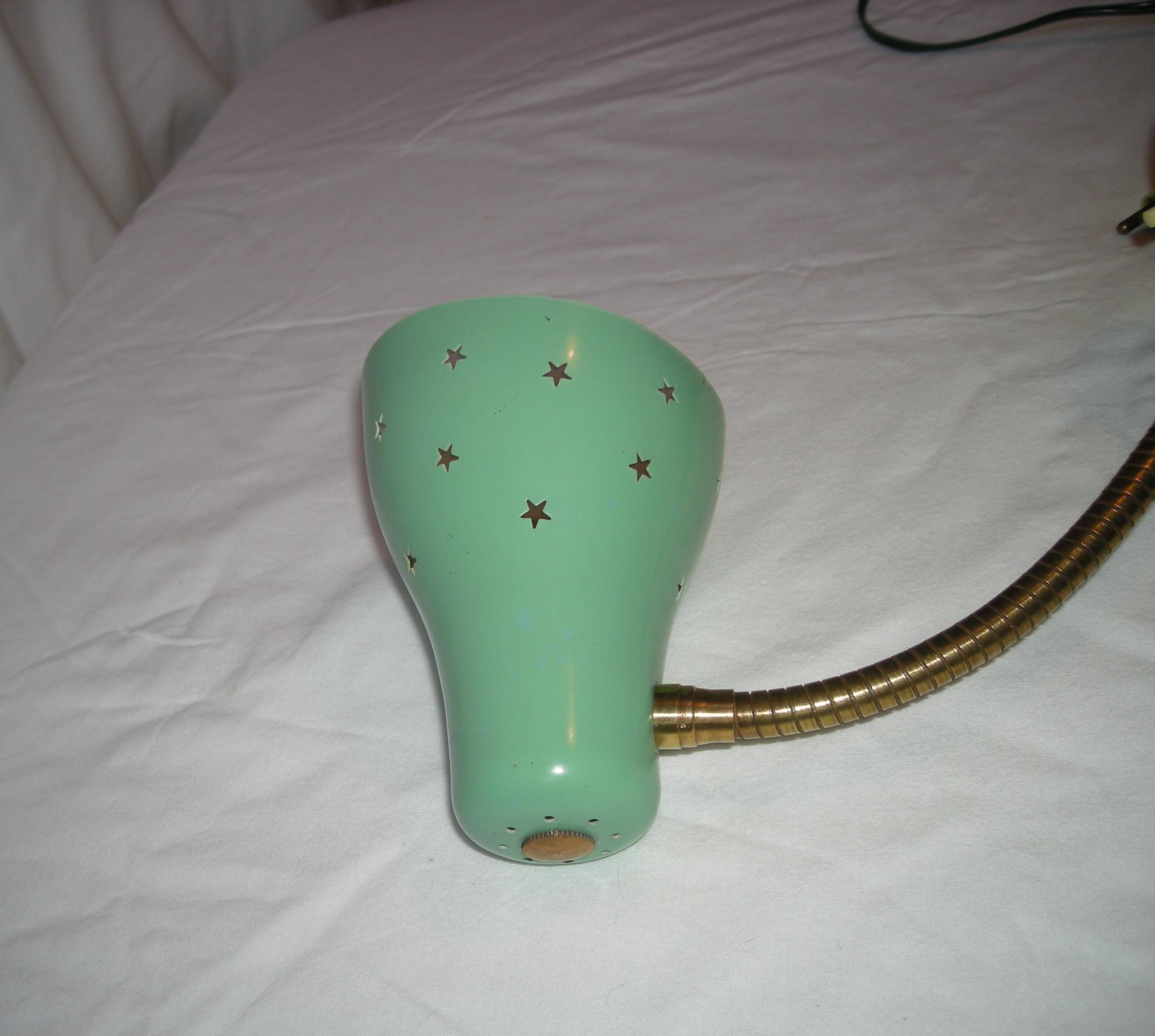 Lampe étoiles des années 50