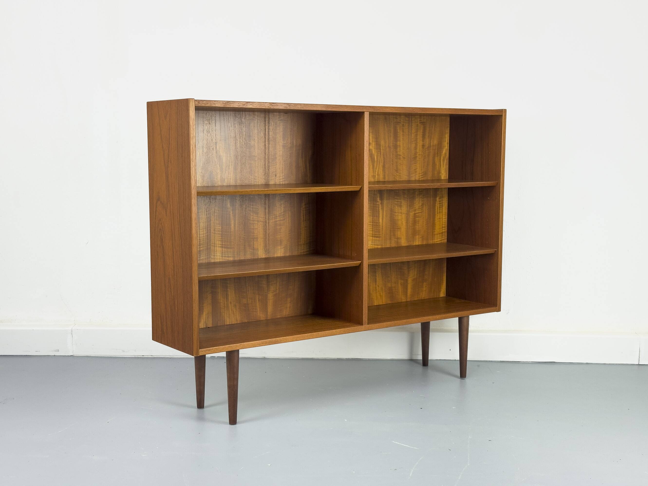 Vintage Danish Teak Bookshelf by Carlo Jensen for Hundevad & Co., 1960s