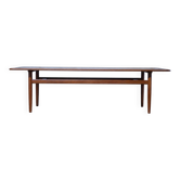 Very large teak coffee table by Kurt Ostervig - Vintage 1960s 1970s