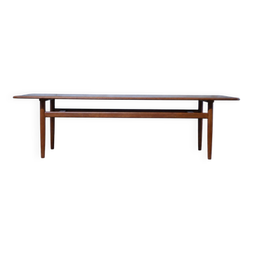 Very large teak coffee table by Kurt Ostervig - Vintage 1960s 1970s