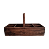 Old Wood Tool Box - Compartment Box