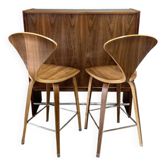 Scandinavian design rosewood bar 1960.