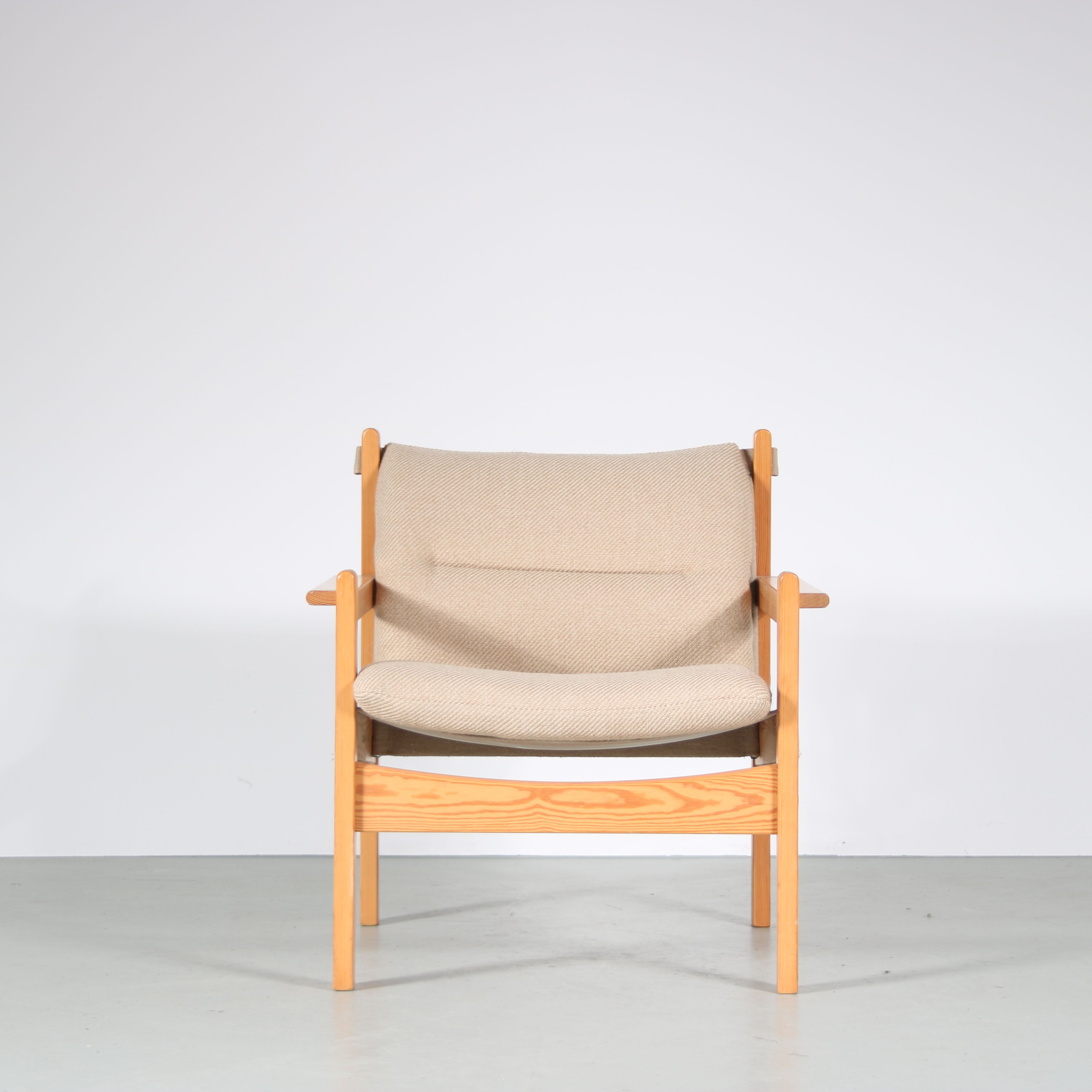 1970s Easy chair by Sorlie Mobler Sarpsborg, Norway