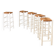 Rustic Handcrafted High Stools, France, 1940s, Set of 5