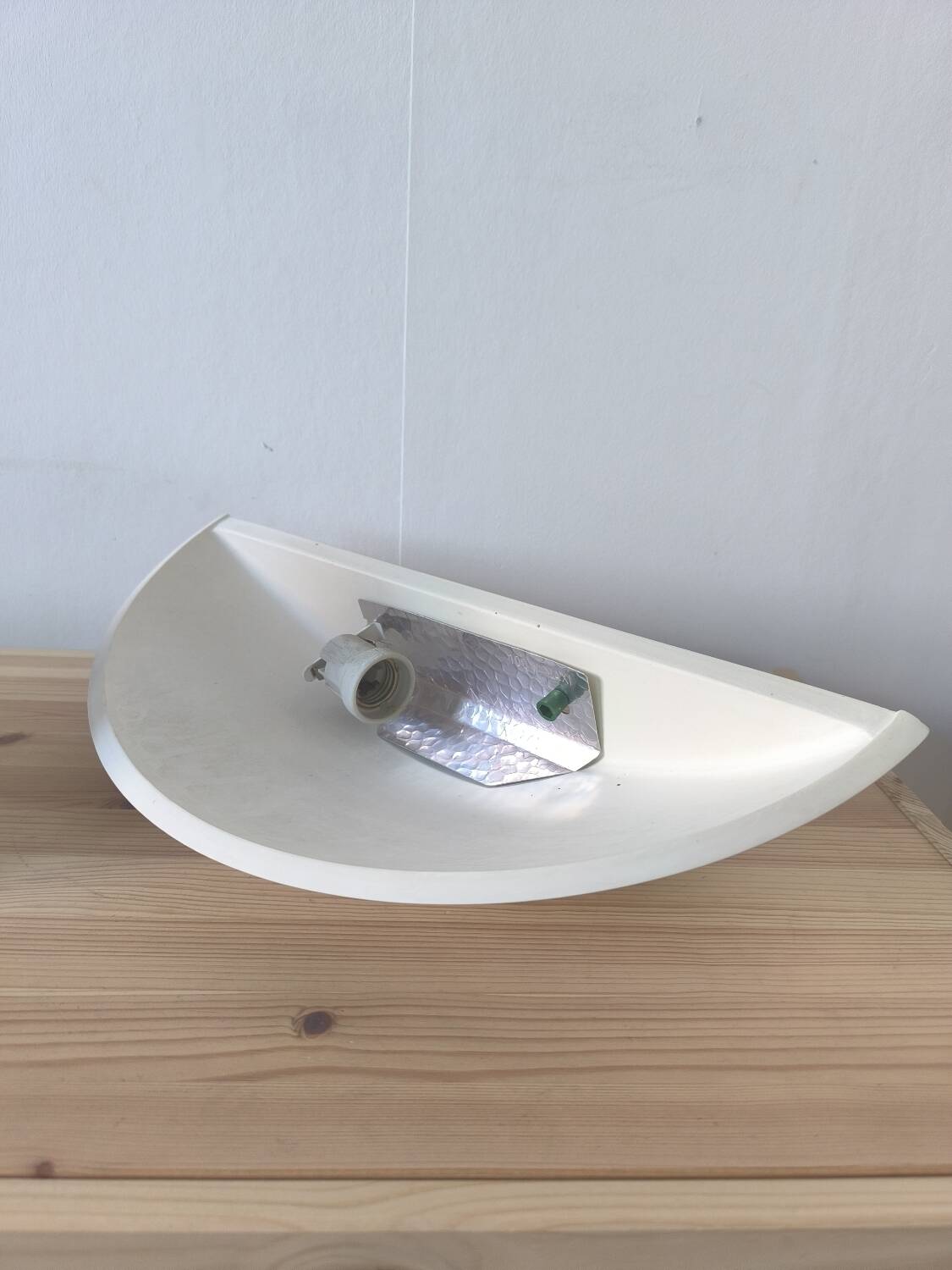 Pair of mineral wall lights from the SEDAP France workshop