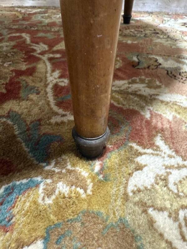 Table basse bouilllote de style Louis XVI marbre de carrare