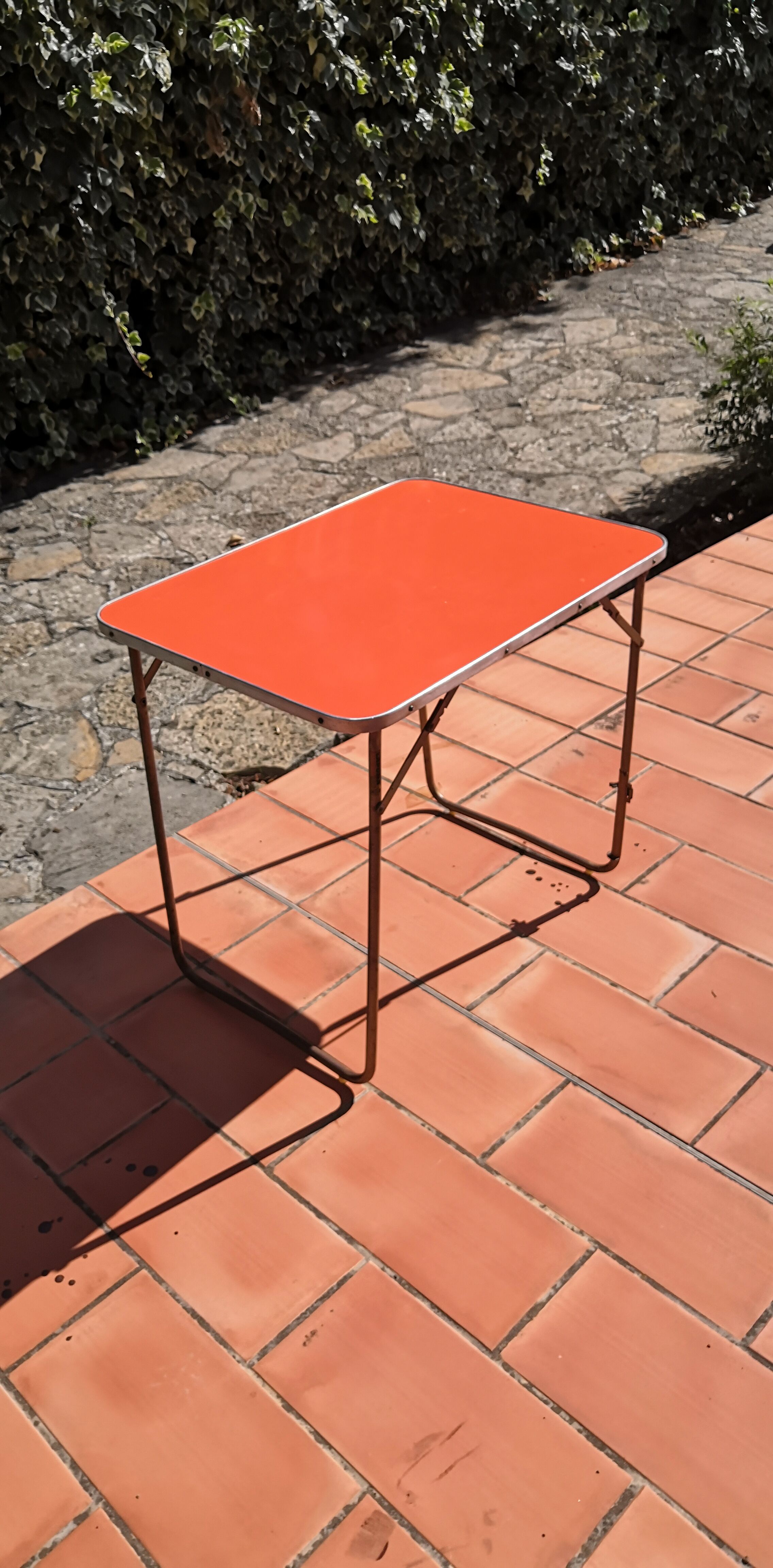 Vintage lafuma camping table 70s