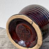 Ceramic vase with glaze 1970