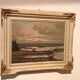 Landscape painting by Gino Romiti (Livorno 1881-1967)