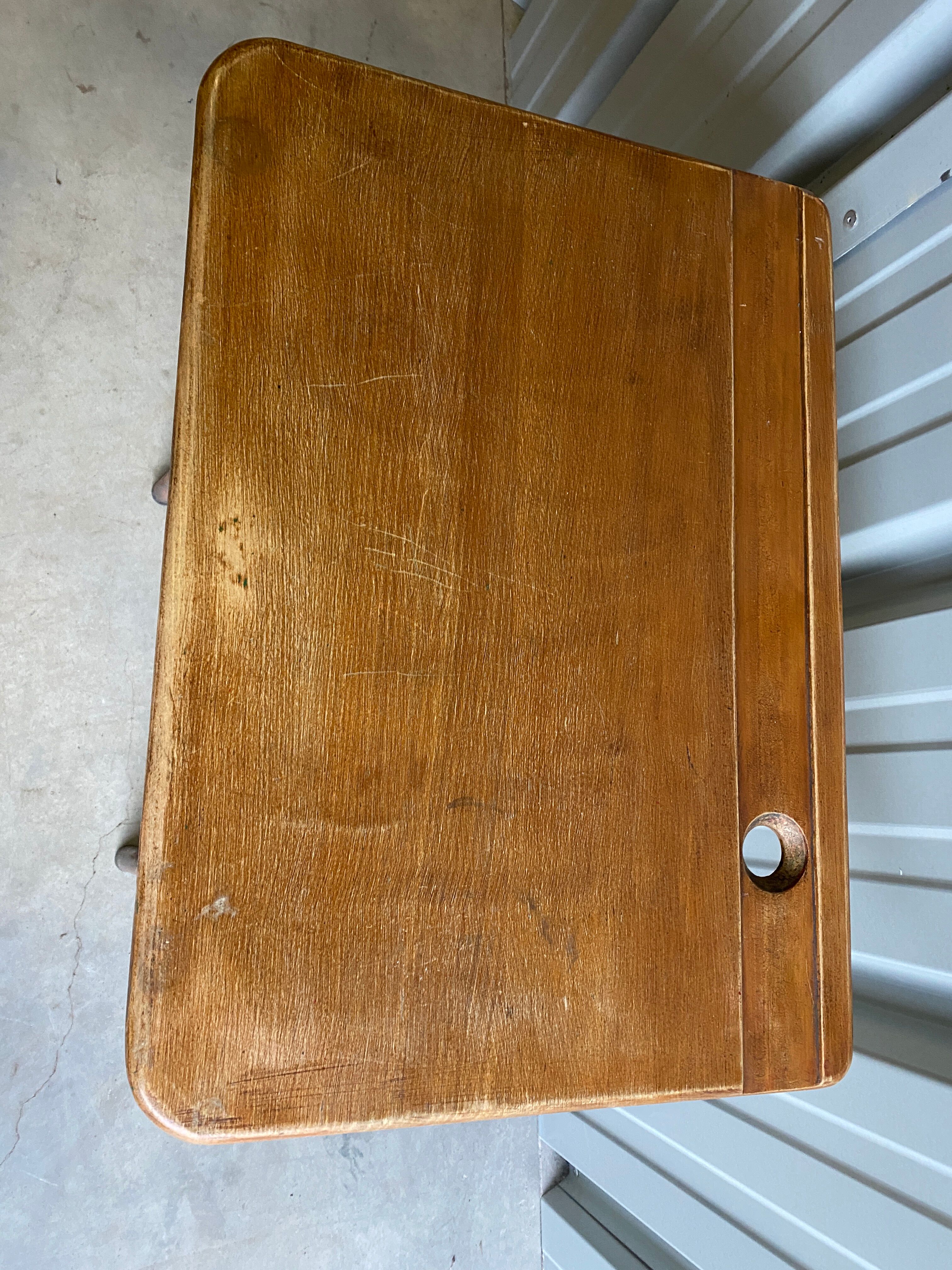 School desk and chair (1)