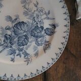 Assiette plate Sarreguemines 1930