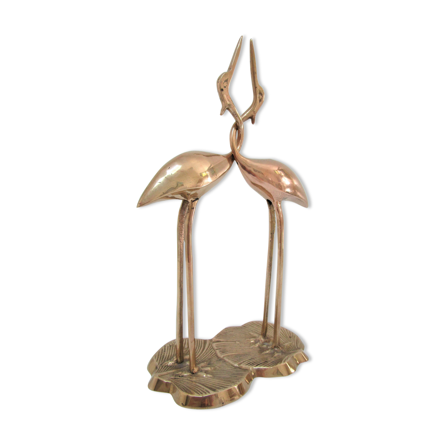 Couple of birds of birds brass brass vintage 80s