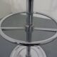 French chrome-plated steel tubular coat rack, 1940s