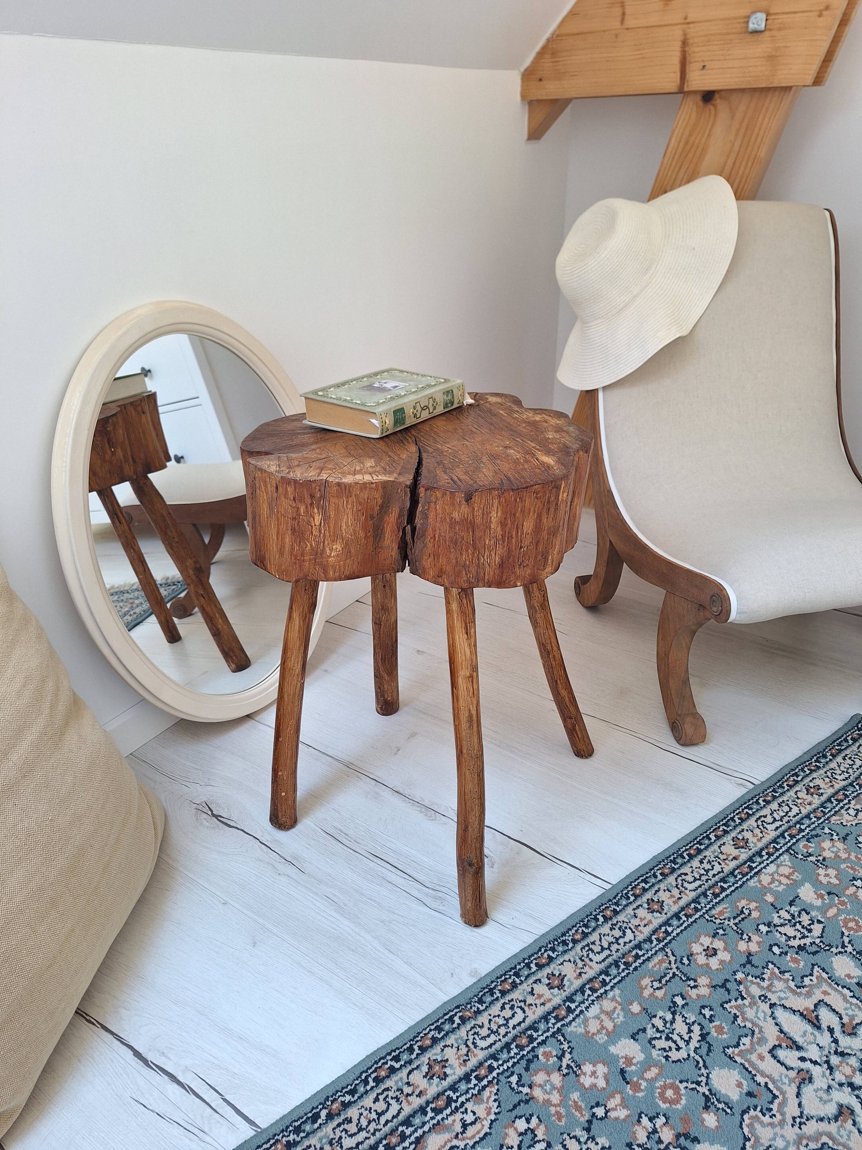 Coffee table, side table, brutalist end table.