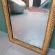 Antique french gilded Louis XVl mirror with mercury glass