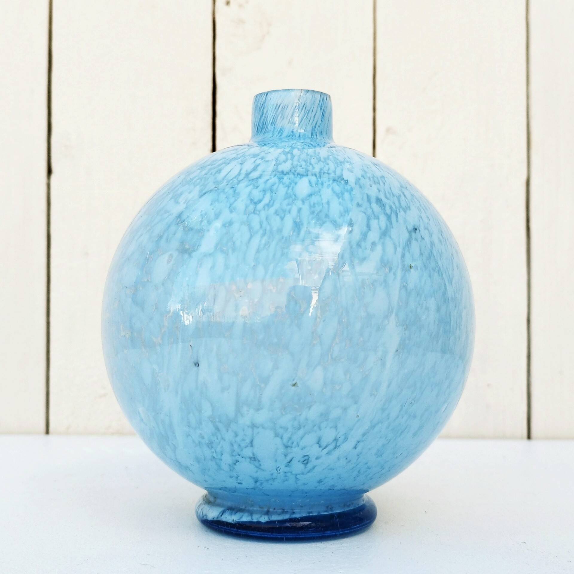 Clichy art deco opaline glass lamp base