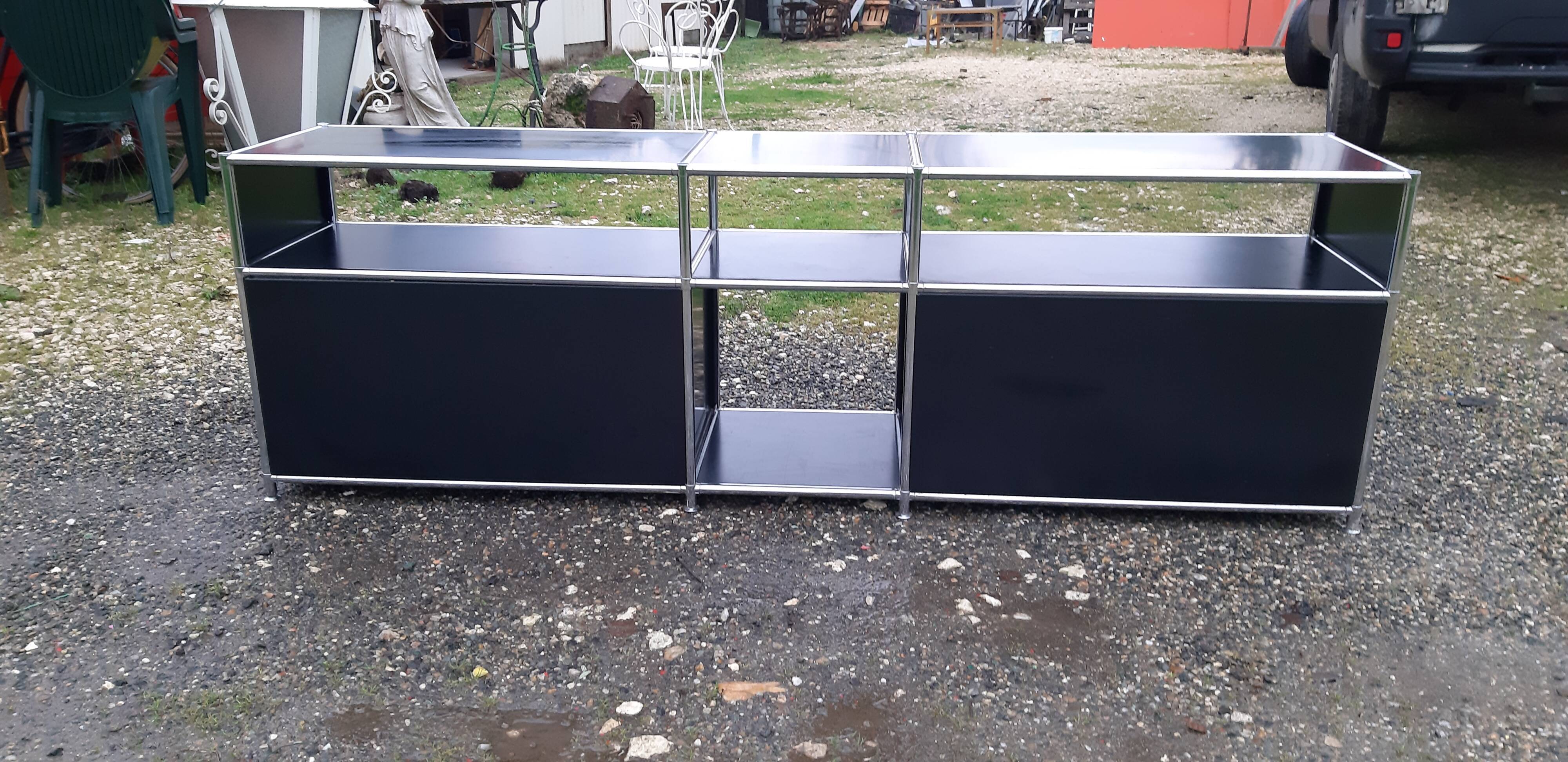 Vintage chrome and metal furniture