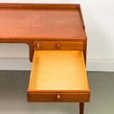 Teak Desk by Bertil Fridhagen for Bodafors, 1960s