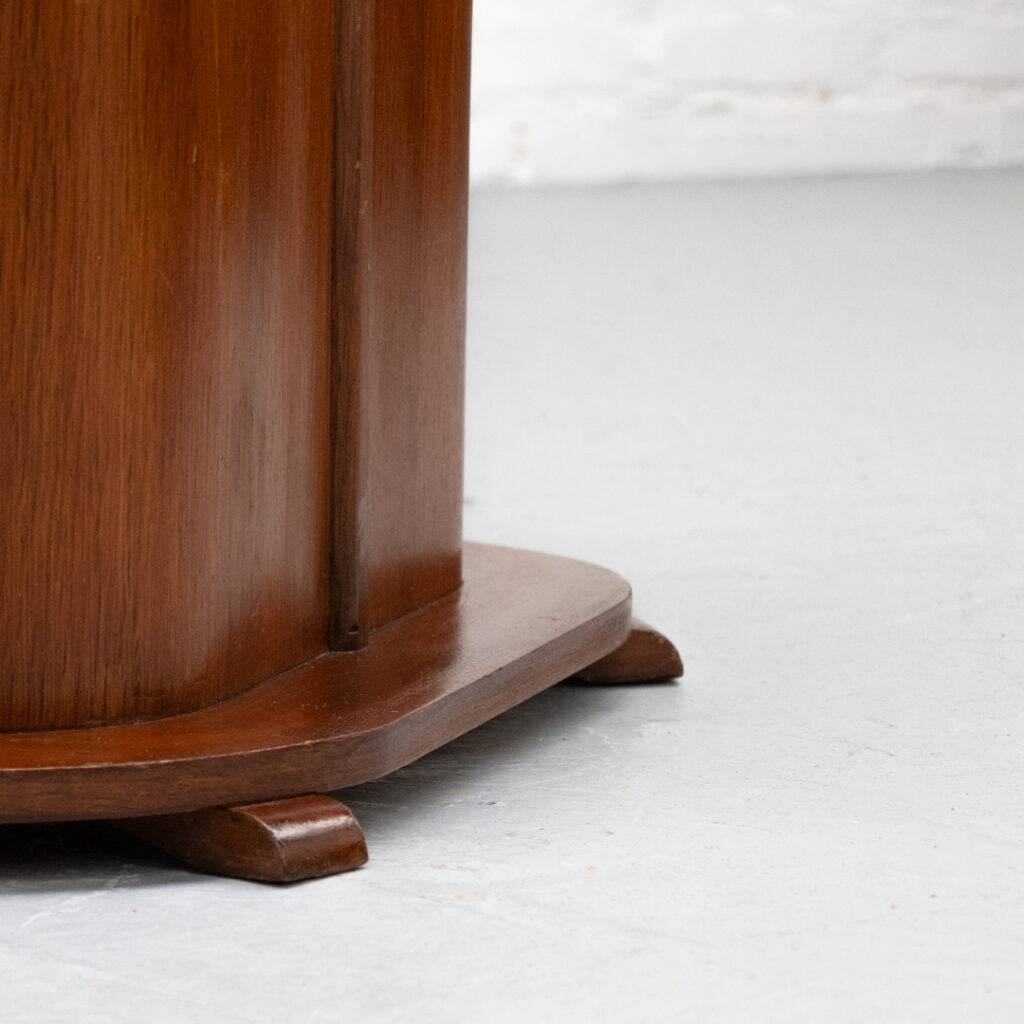 Dutch Art Deco Hinged Top Sidetable