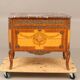 Gustavian Style Chest of Drawers with Intarsia Decor