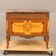 Gustavian Style Chest of Drawers with Intarsia Decor