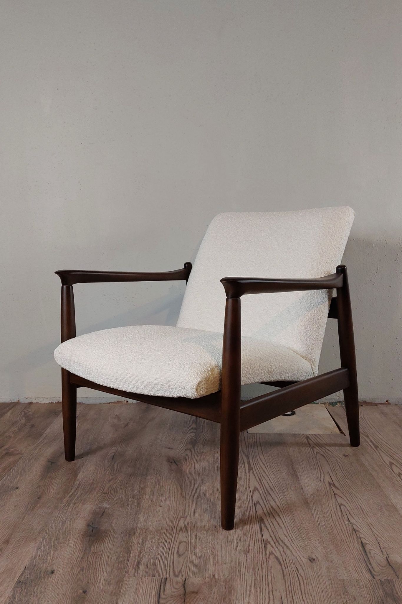 Pair of Armchairs Edmund Homa model GFM-64, Polish vintage 1970s
