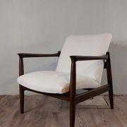 Pair of Armchairs Edmund Homa model GFM-64, Polish vintage 1970s