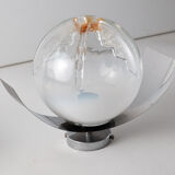 4 Mazzega Murano wall lamps vintage 1960s