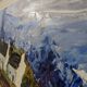 Painting painted with a knife