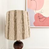 Table lamp lampshade vintage wool