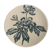 Plat Longchamp terre de fer modèle pivoine