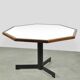 Modern vintage wengé dining table by OV Rotterdam, 1970s
