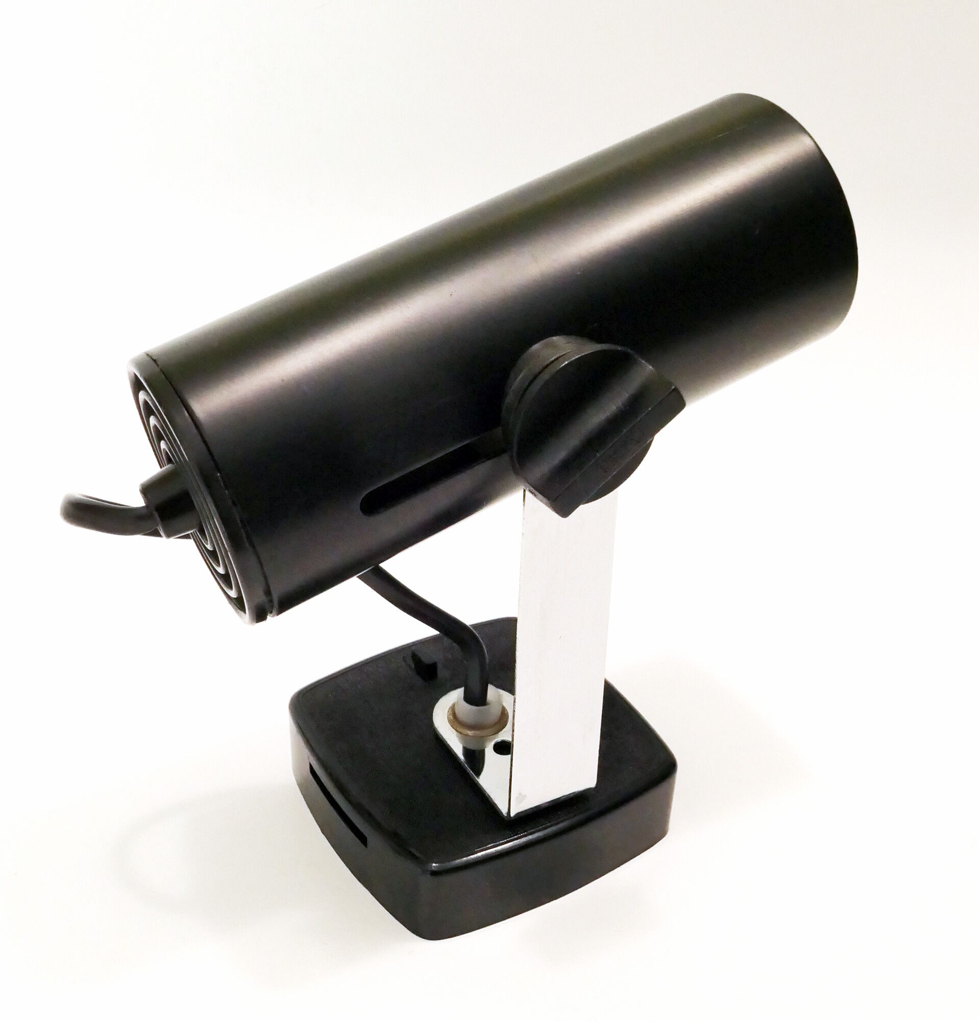 Wall lamp Targetti Sankey Italy 1970's Black