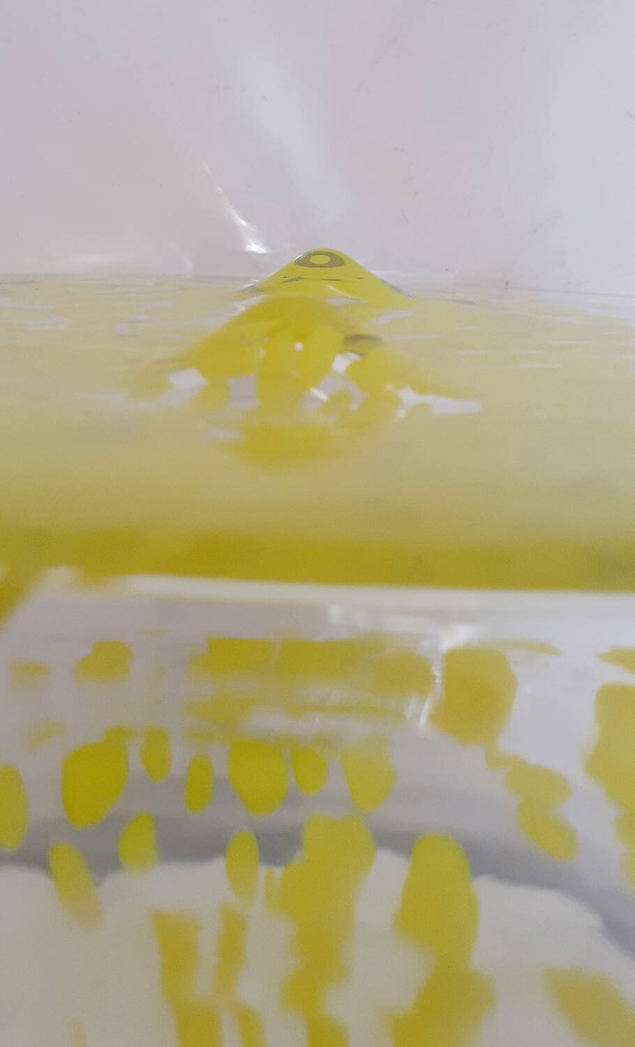 Large vintage glass vase