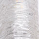 Set Elongated wall lamps by Honsel Leuchten with bubble glass, 1960