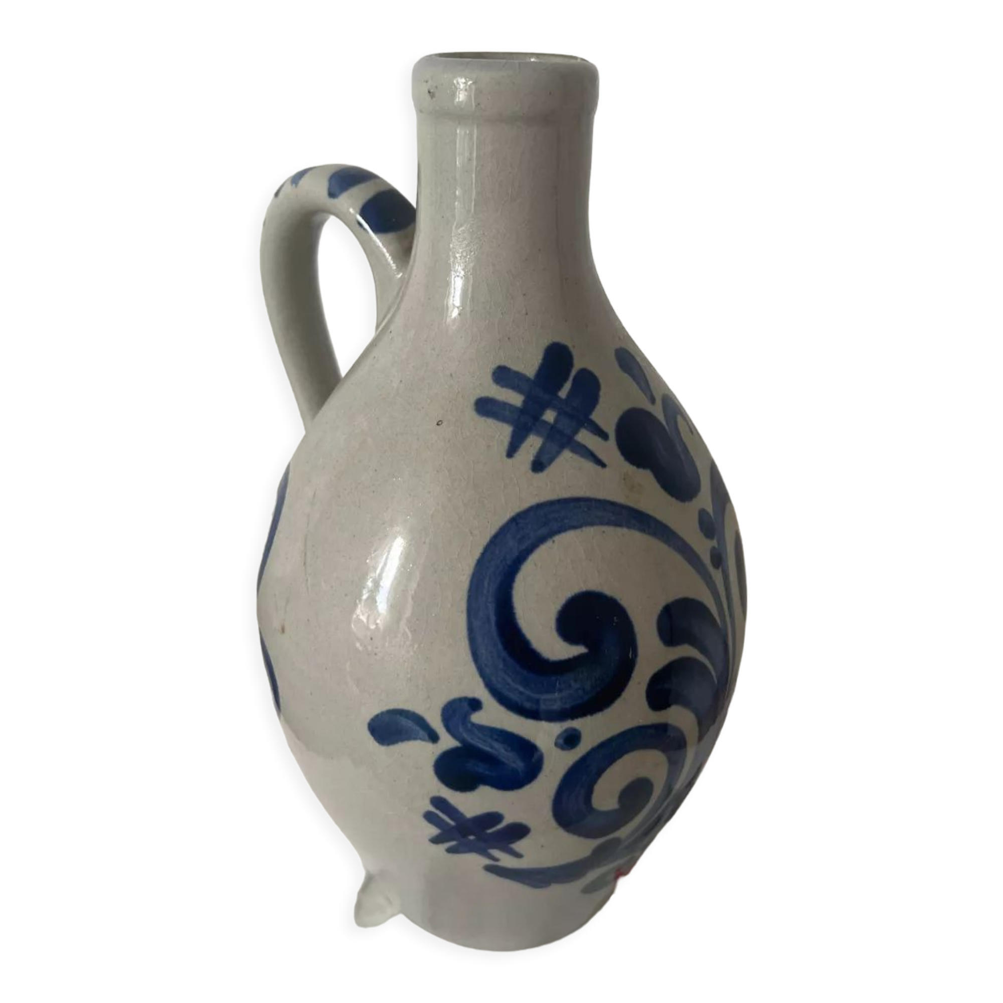 Soliflore or vintage painted vase