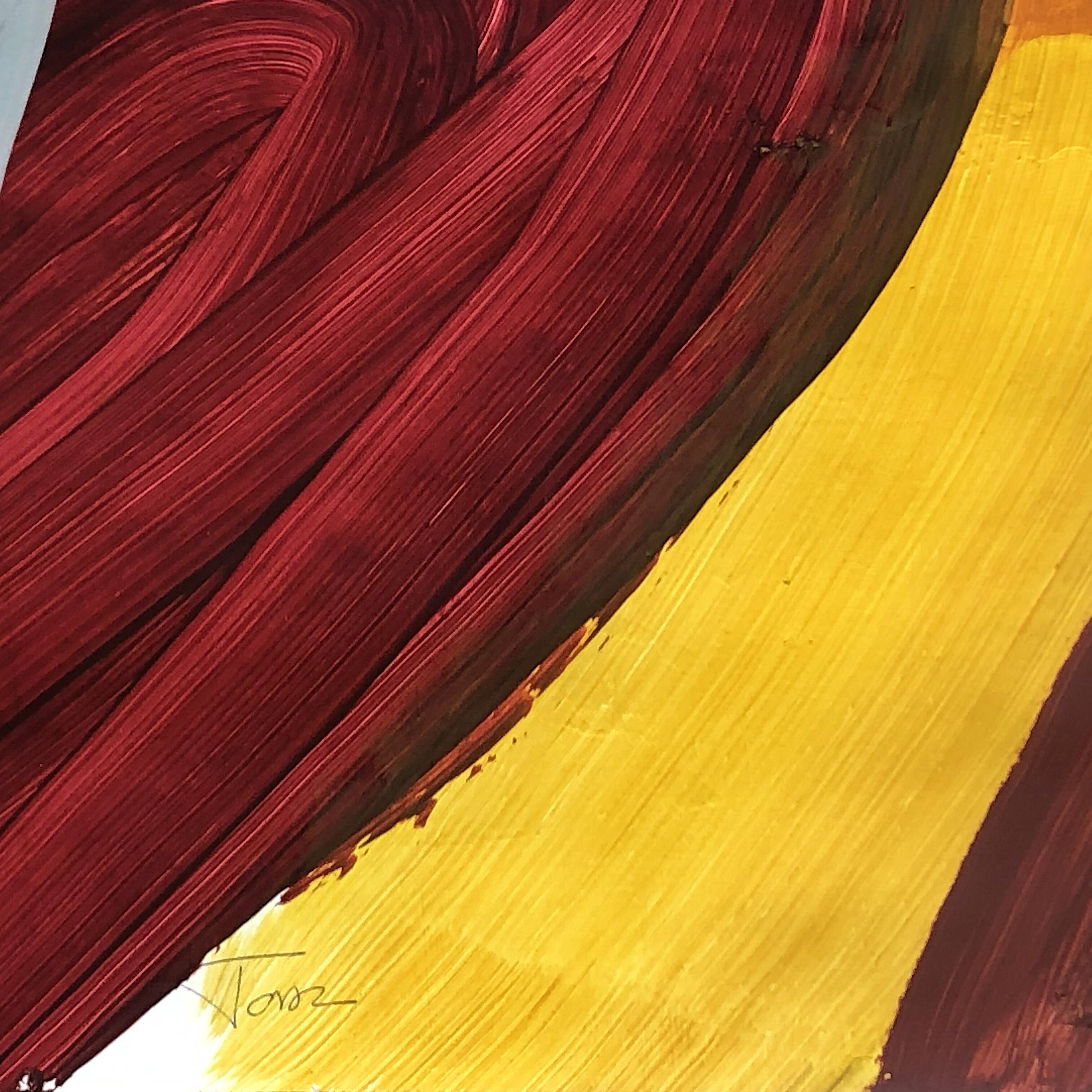 Original abstract acrylic painting