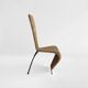 1 X  Postmodern 1980s Dining Side Rope Chair