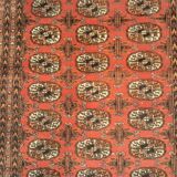 Handmade Bukhara carpet 181x125cm