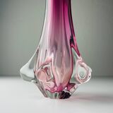 Chambord vase in vintage Murano glass by Fratelli Toso, Italy, 1960s.