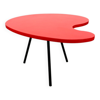 50's pallet-size tripod coffee table