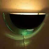 Memphis wall lamp from the 80s, Space Age uplight style.