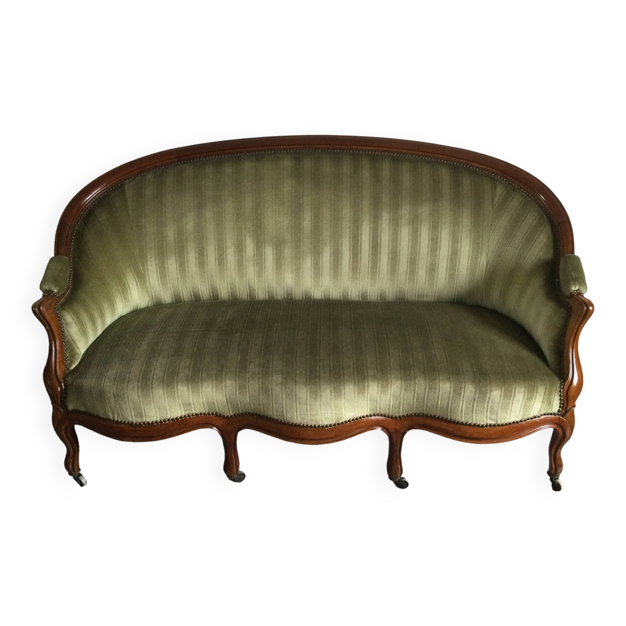 Canapé Napoléon III En Acajou