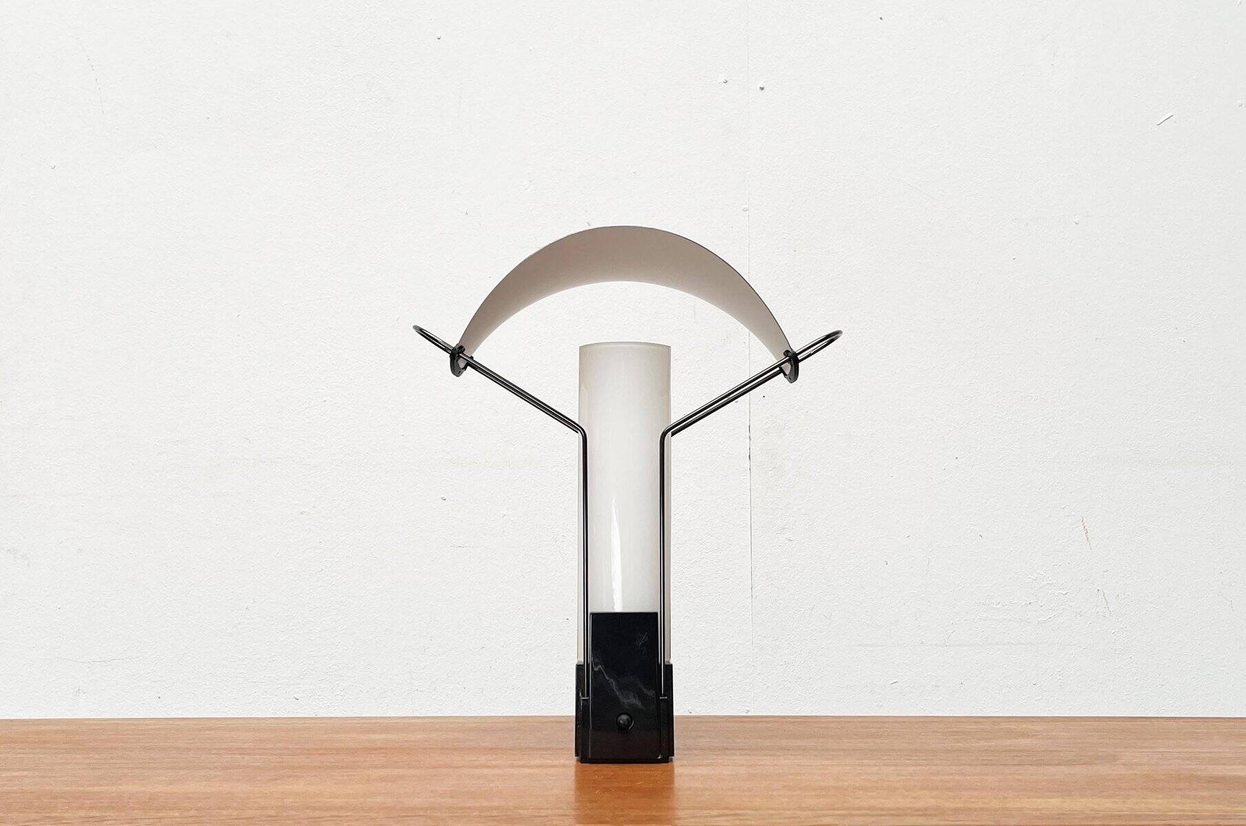 Postmodern Italian table lamp Palio by Perry King, S. Miranda for Arteluce, 1980s.