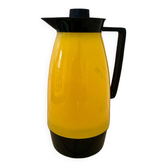 Thermos jaune vintage