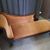 Napoleon III daybed in rosewood